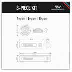 Wedge Weights | 3-Piece Kit